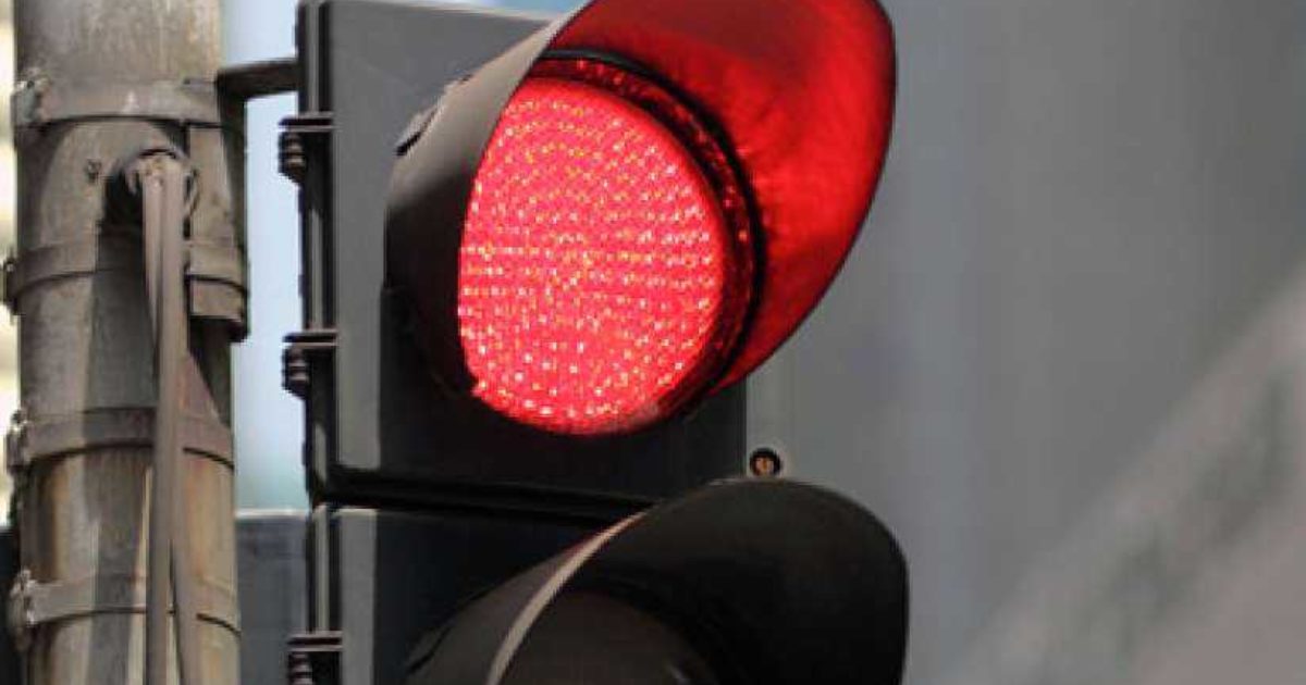 Boete door rood licht rijden 2023 Appjection